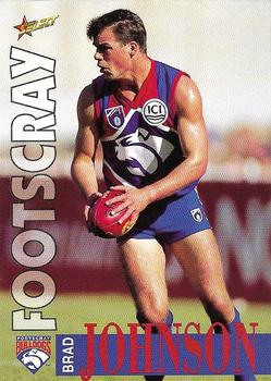 1996 Select AFL #83 Brad Johnson Front